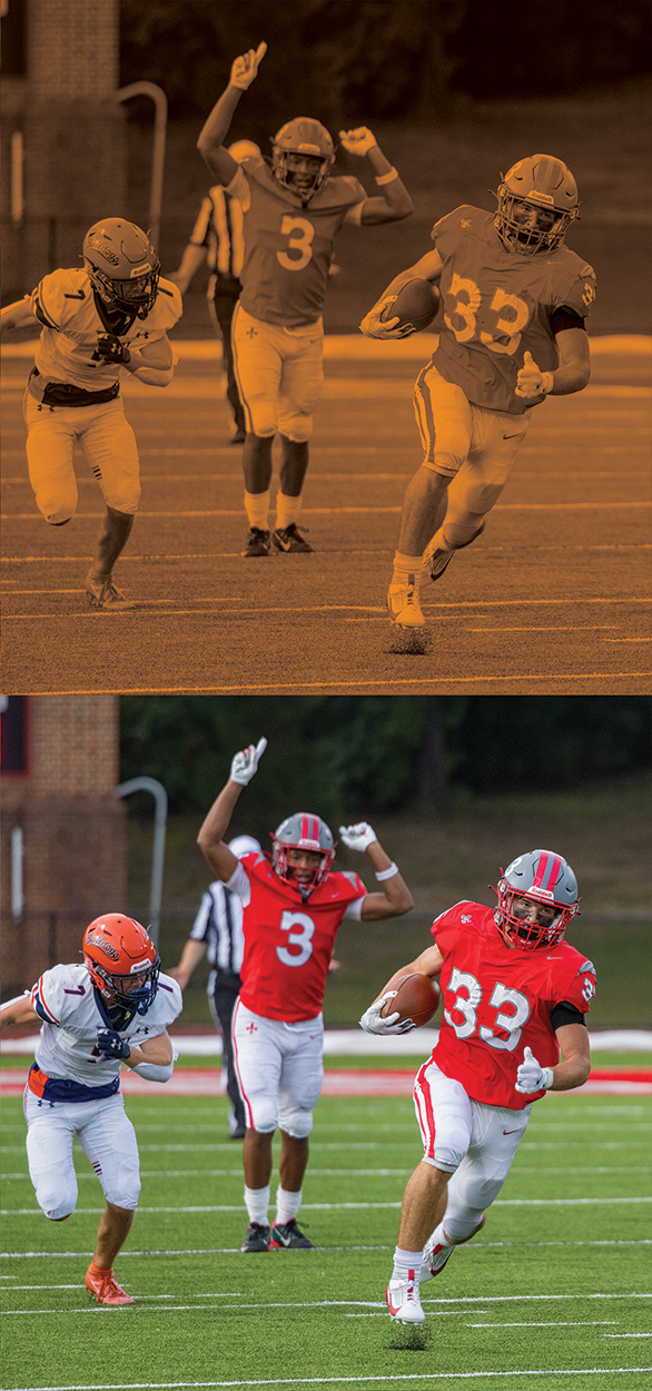 Richmond football photography - Game day coverage for private school athletics