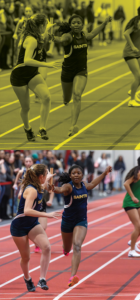 Richmond indoor track photography - Track and field event coverage