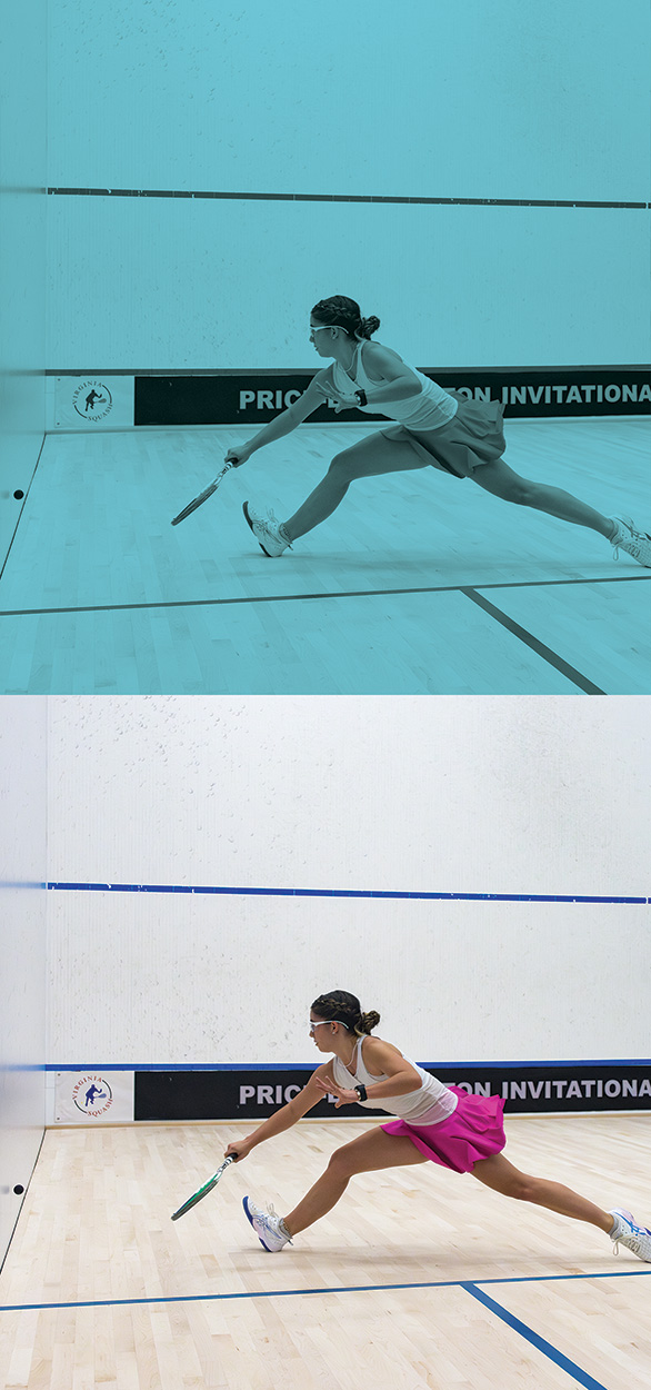 Richmond squash photography - Private school racquet sports coverage