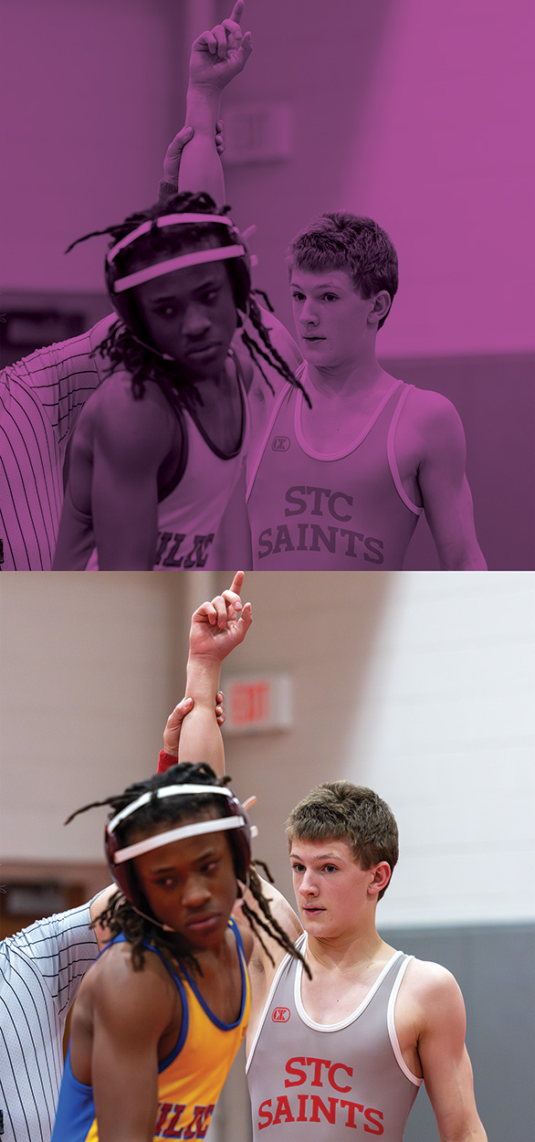 Richmond wrestling photography - Winter sports and tournament coverage
