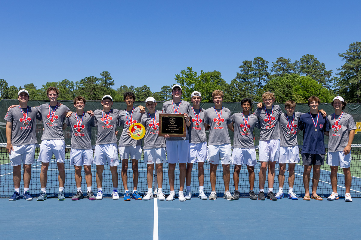 St. Christopher's tennis state championship sixth consecutive title Richmond VA